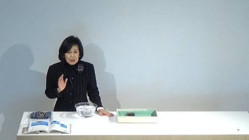 2-12 Variation No.5 Slanting Style Moribana by Ms.Misei Ishikawa