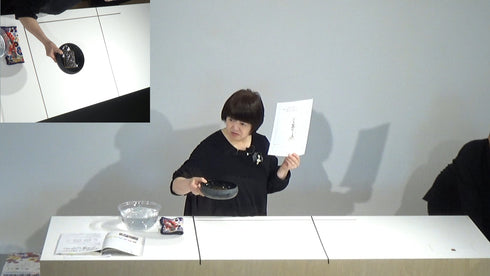 5-25 Practicing for a Future Ikebana Exhibition by Ms.Koei Sawada