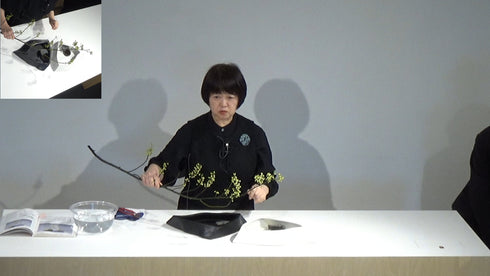 2-17 Variation No.8 Combined Styles(Moribana and Moribana) by Ms.Koei Sawada