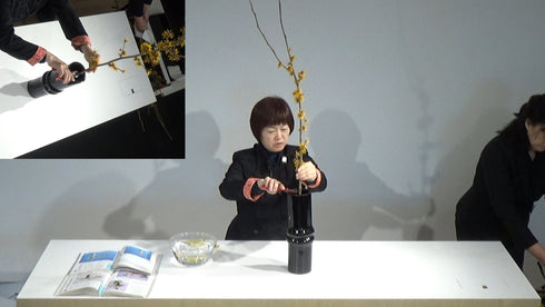 2-15 Variation No.6 Upright Style (Vertical Style) / Nageire by Ms.Koei Sawada