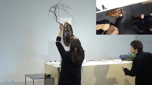 5-16 Kakebana, Tsuribana by Ms.Seishu Okamoto