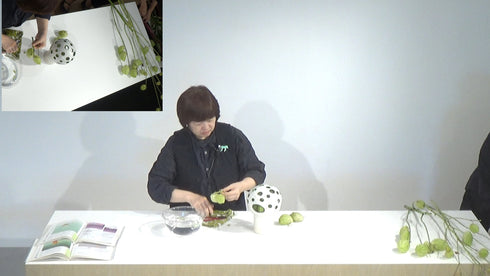 3-20 Sketching and Arranging by Ms.Koei Sawada - with English subtitles
