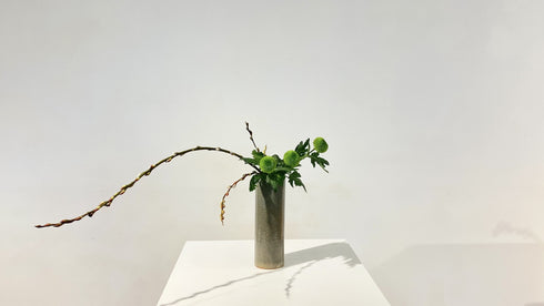 2-9 Variation No.4 Upright Style Nageire by Ms.Kazuko Nakada