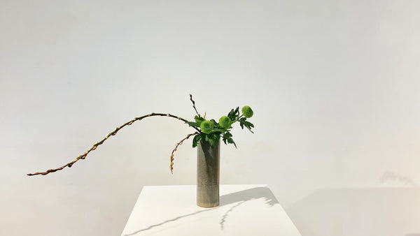 2-9 Variation No.4 Upright Style Nageire by Ms.Kazuko Nakada