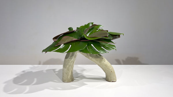 1-18 Variation No.2 Slanting Style Moribana by Ms.Komiko Kato