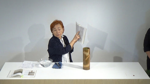 1-19 Variation No.2 Slanting Style Nageire by Ms.Kazoko Nakada