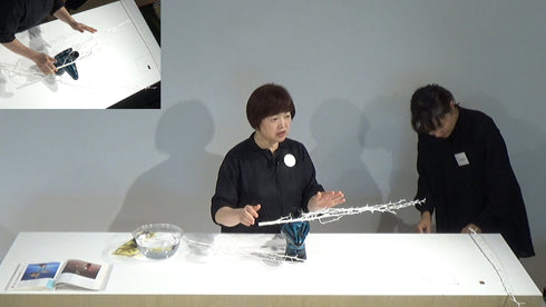 Sogetsu Curriculum 4-13 Dried, Bleached, or Colored Materials by Ms.Koei Sawada - with English subtitles