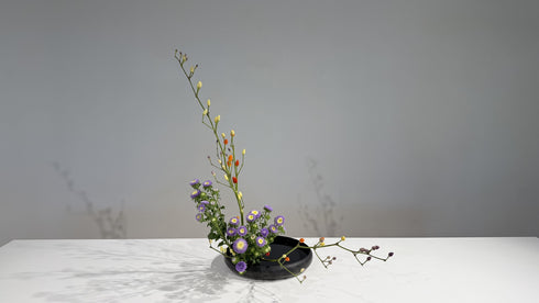 1-16 Variation No.2 Upright Style Moribana by Ms.Misei Ishikawa