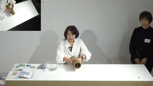 1-19 Variation No.2 Slanting Style Nageire by Ms.Kumiko Kato