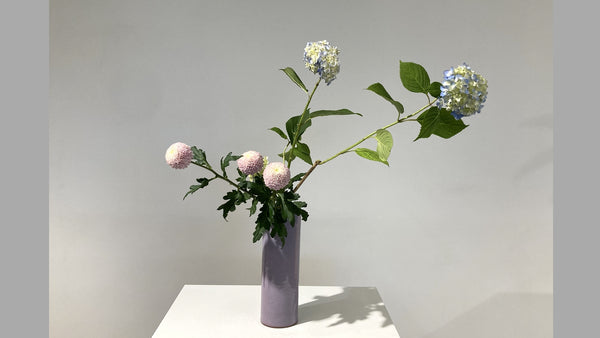 1-10 Basic Slanting Style Nageire(in Reverse) by Ms.Misei Ishikawa