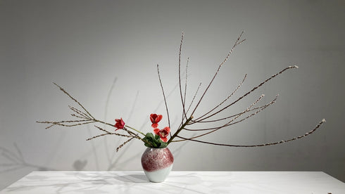 5-10 “Tsubo” vases by Ms.Misei Ishikawa