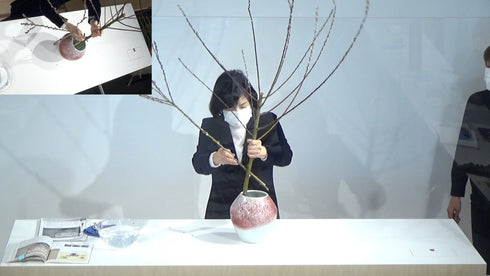 5-10 “Tsubo” vases by Ms.Misei Ishikawa