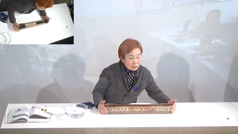 3-15 Composition of Surfaces Made by the Massing of Lines by Ms.Kazuko Nakada