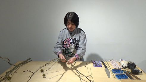 The road to becoming a flower expert: One-point technique “Wire edition" by Ms.Hiromi Sugioka