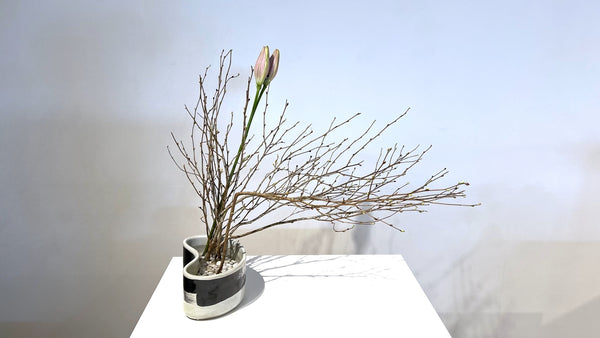 3-15 Composition of Surfaces Made by the Massing of Lines by Ms.Kazuko Nakada