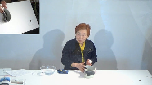 3-15 Composition of Surfaces Made by the Massing of Lines by Ms.Kazuko Nakada