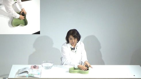 1-7 Basic Slanting Style Moribana by Ms.Kumiko Kato