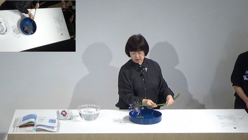 1-11 Variation No.1 Upright Style Moribana by Ms.Koei Sawada