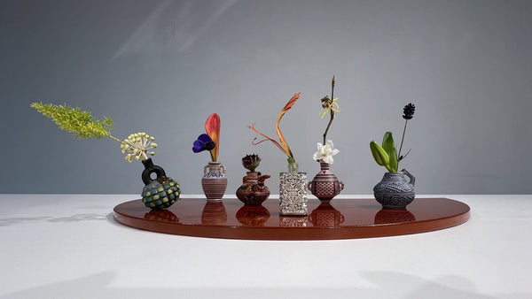 5-15 Miniature Ikebana by Ms.Kumiko Kato