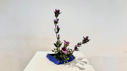 2-1 Variation No.3 Upright Style Moribana by Ms.Misei Ishikawa = with English subtitles