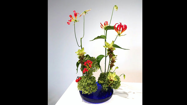 3-3 Free Style Ka-bu-wa-ke (Moribana) by Ms.Misei Ishikawa