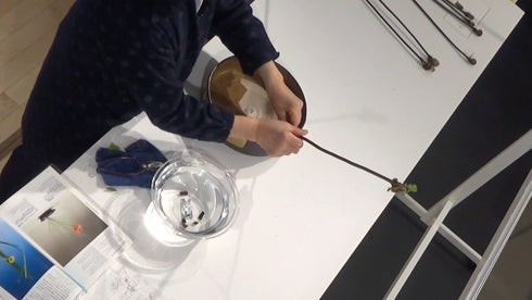 3-15 Composition of Surfaces Made by the Massing of Lines by Ms.Kazuko Nakada