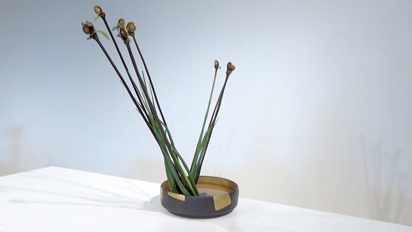 3-15 Composition of Surfaces Made by the Massing of Lines by Ms.Kazuko Nakada