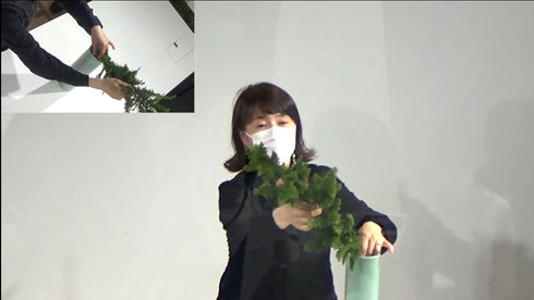 1-9 Basic Slanting Style Nageire by Ms.Gaho Isono