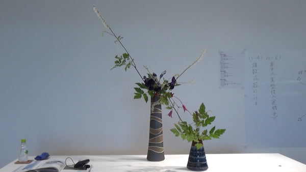 3-4 複数花器にいける 加藤久美子