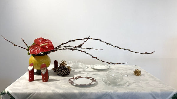 5-3 Arrangements on the Table (Christmas) by Ms.Kumiko Kato