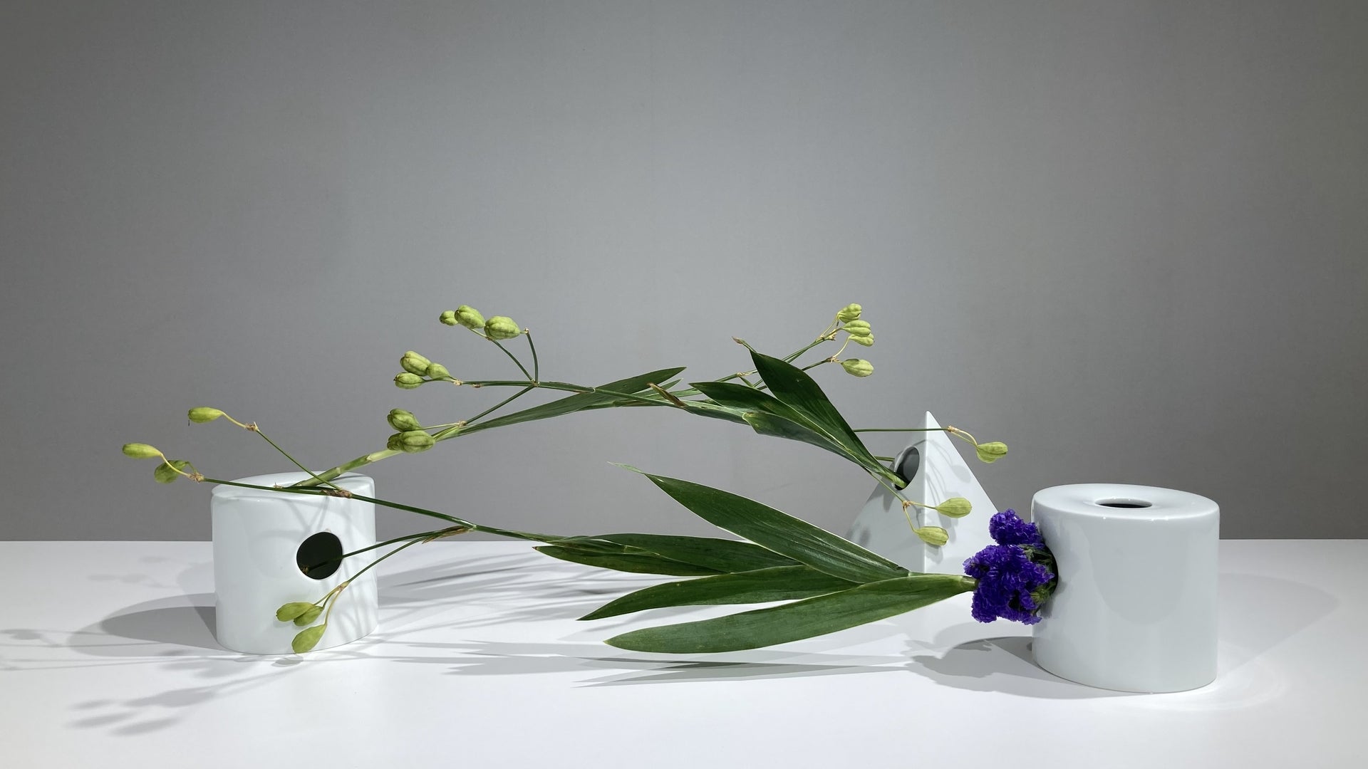 3-4 複数花器にいける 岡本青珠 – anytime SOGETSU